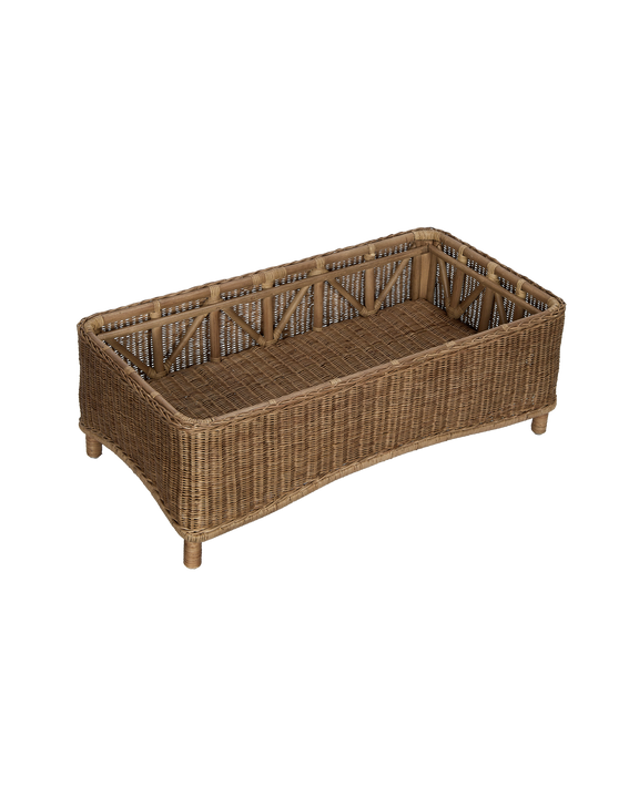 True West Rattan Coffee Table