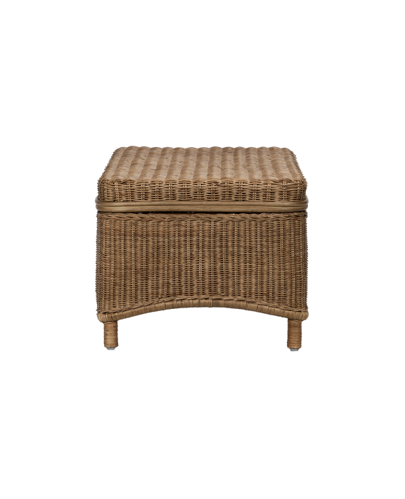 True West Rattan Coffee Table