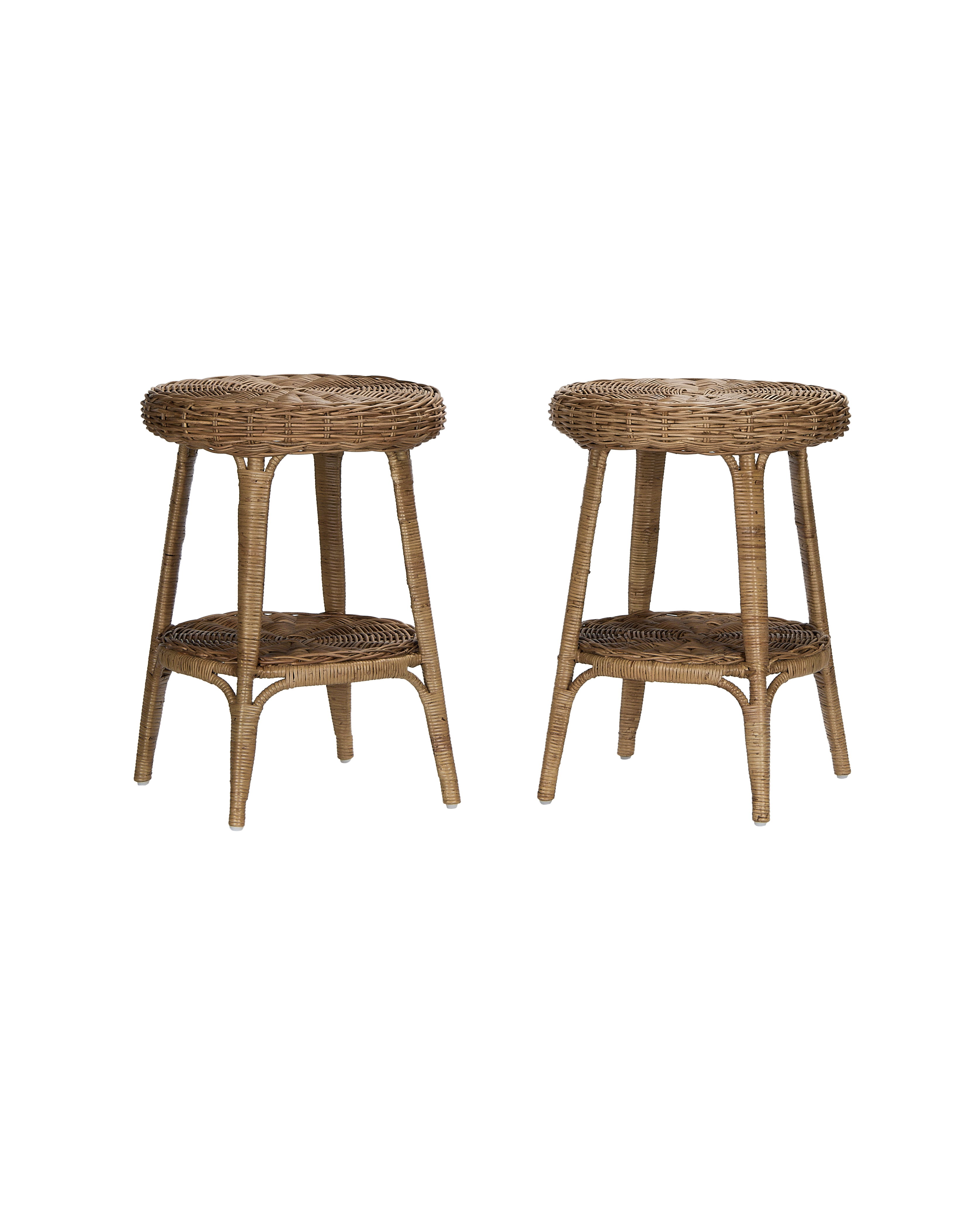 Lemonade Rattan Side Table