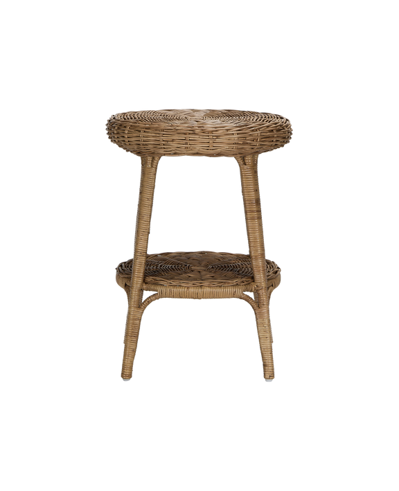 Lemonade Rattan Side Table