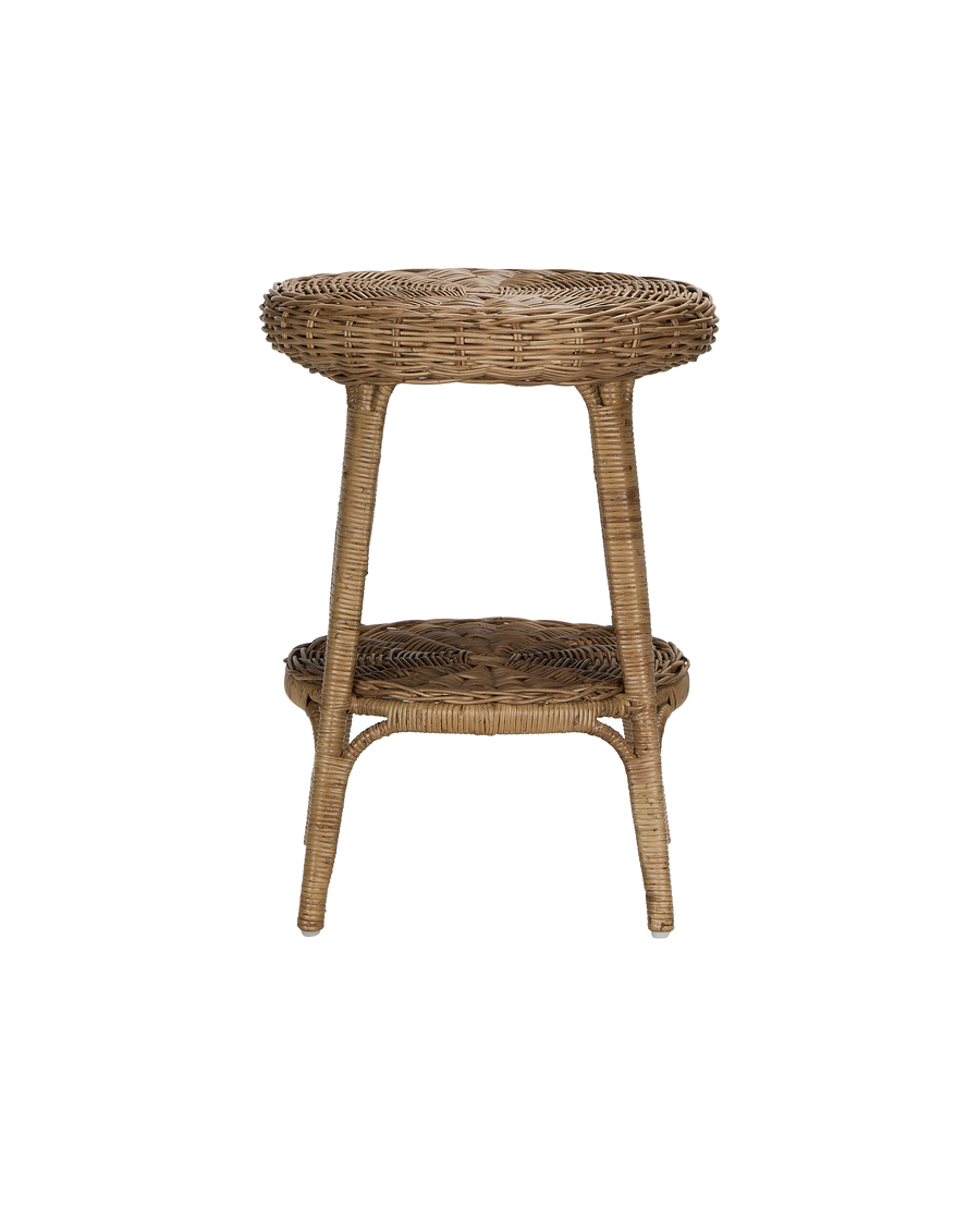 Lemonade Rattan Side Table