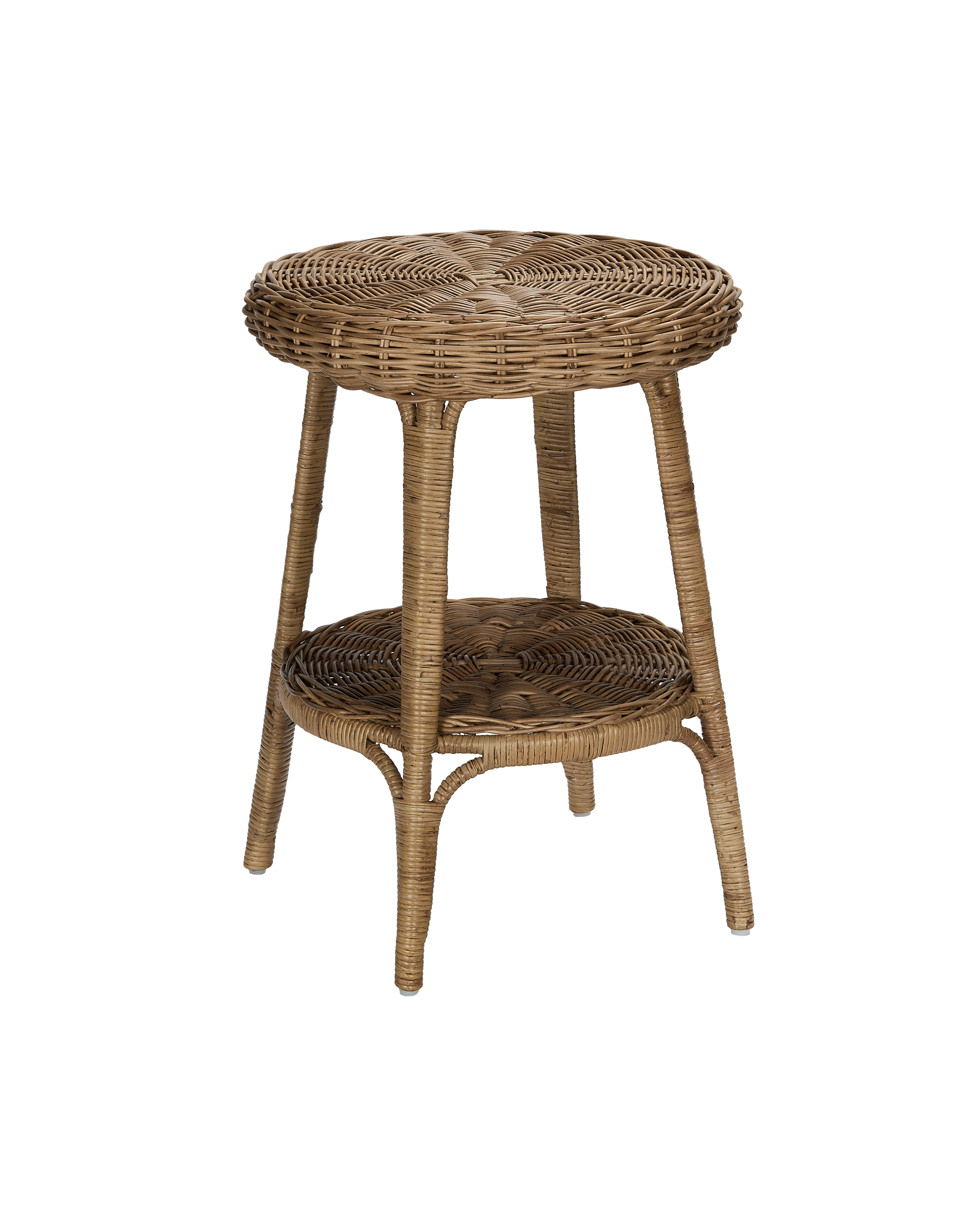 Lemonade Rattan Side Table