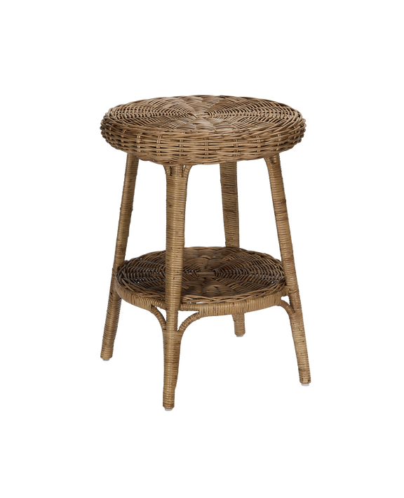 Lemonade Rattan Side Table
