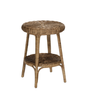 Lemonade Rattan Side Table