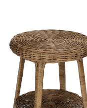 Lemonade Rattan Side Table