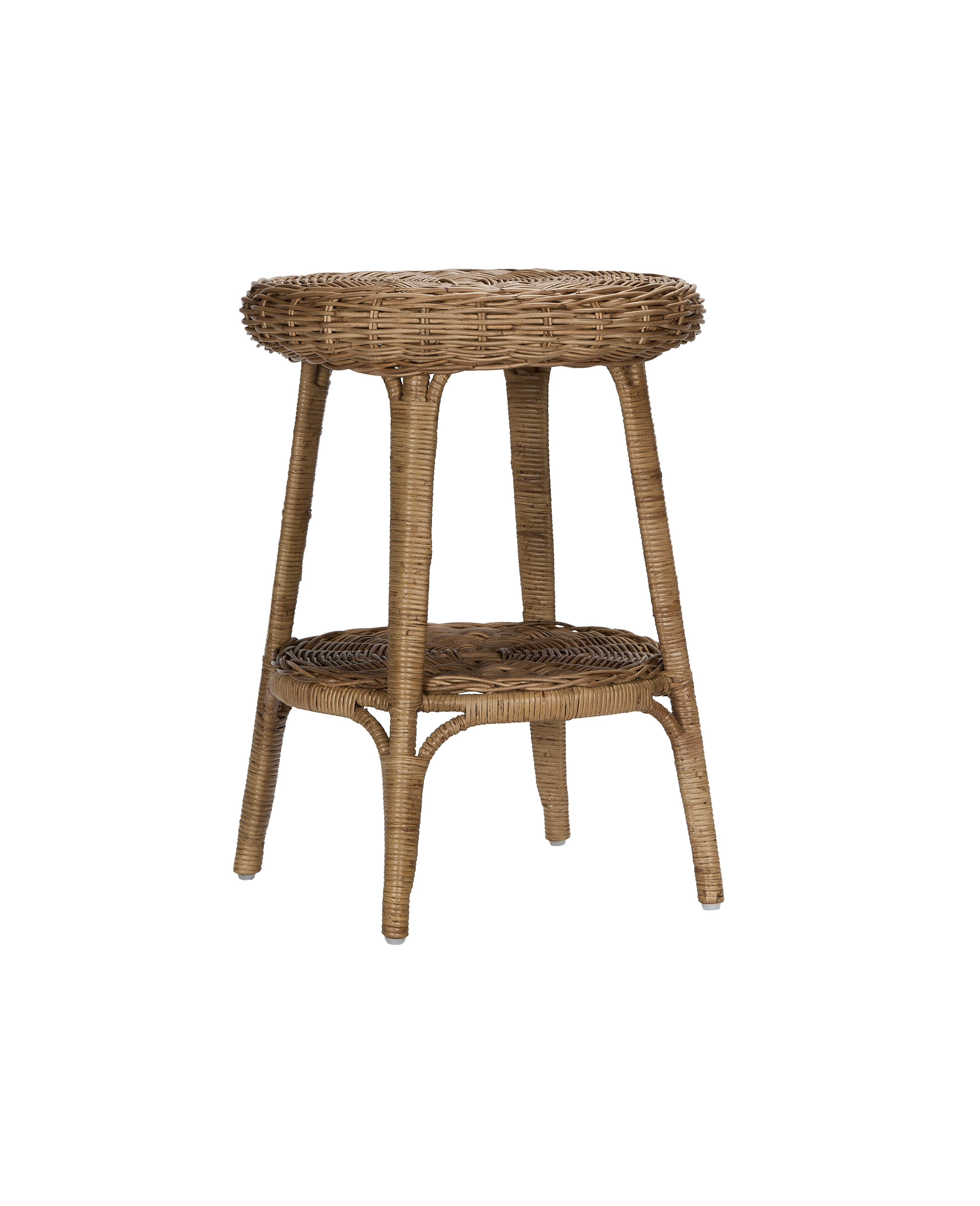 Lemonade Rattan Side Table