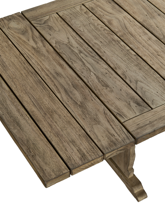 Greenhouse Extendable Teak Dining Table