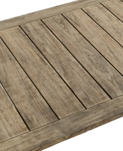 Greenhouse Extendable Teak Dining Table