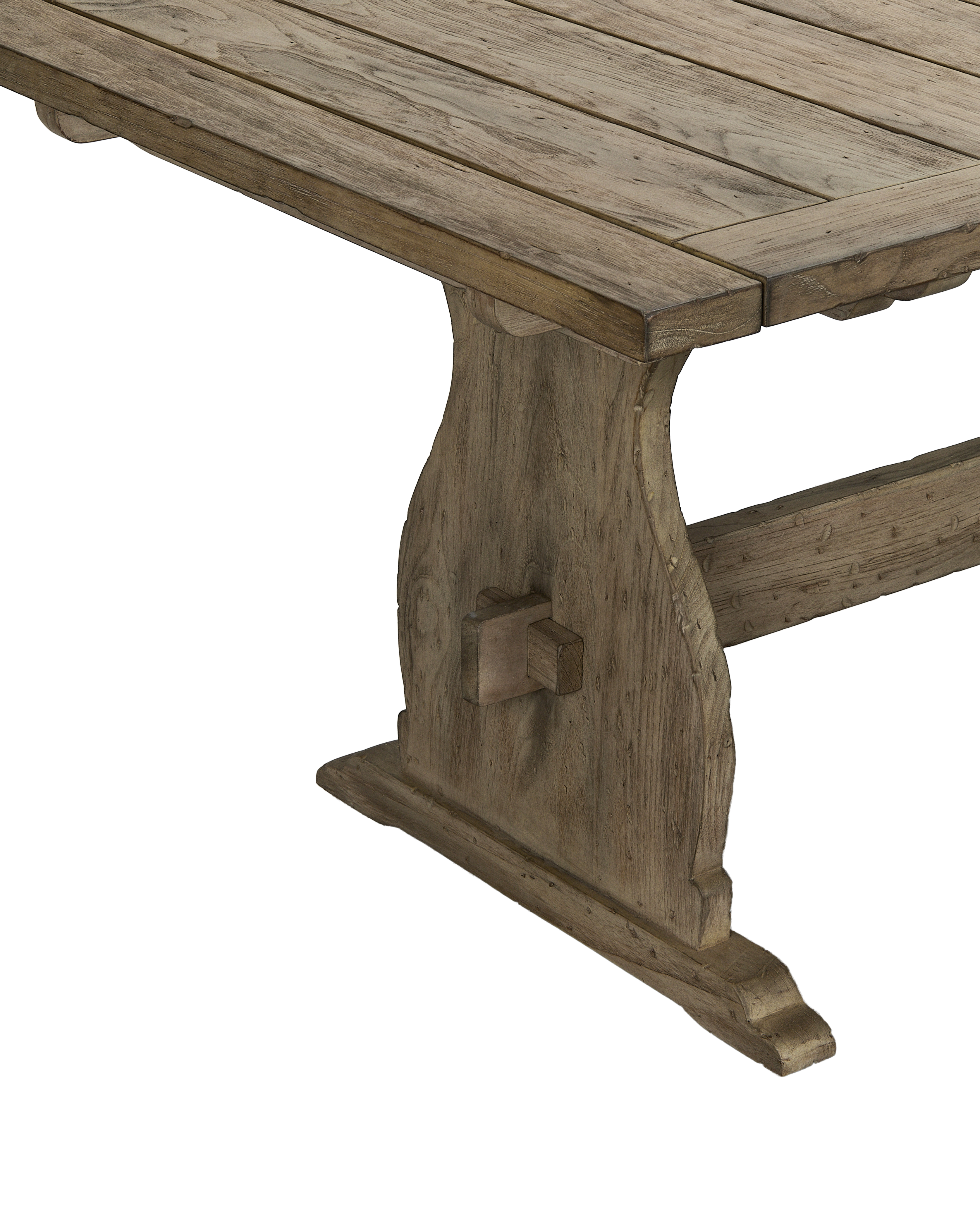 Greenhouse Extendable Teak Dining Table