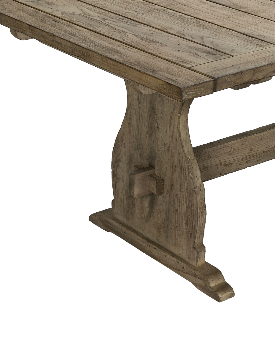 Greenhouse Extendable Teak Dining Table