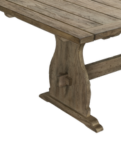 Greenhouse Extendable Teak Dining Table