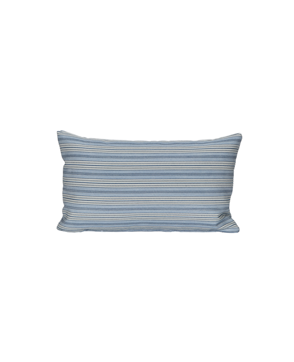 Linger Lumbar Pillow - Tidewater Stripe