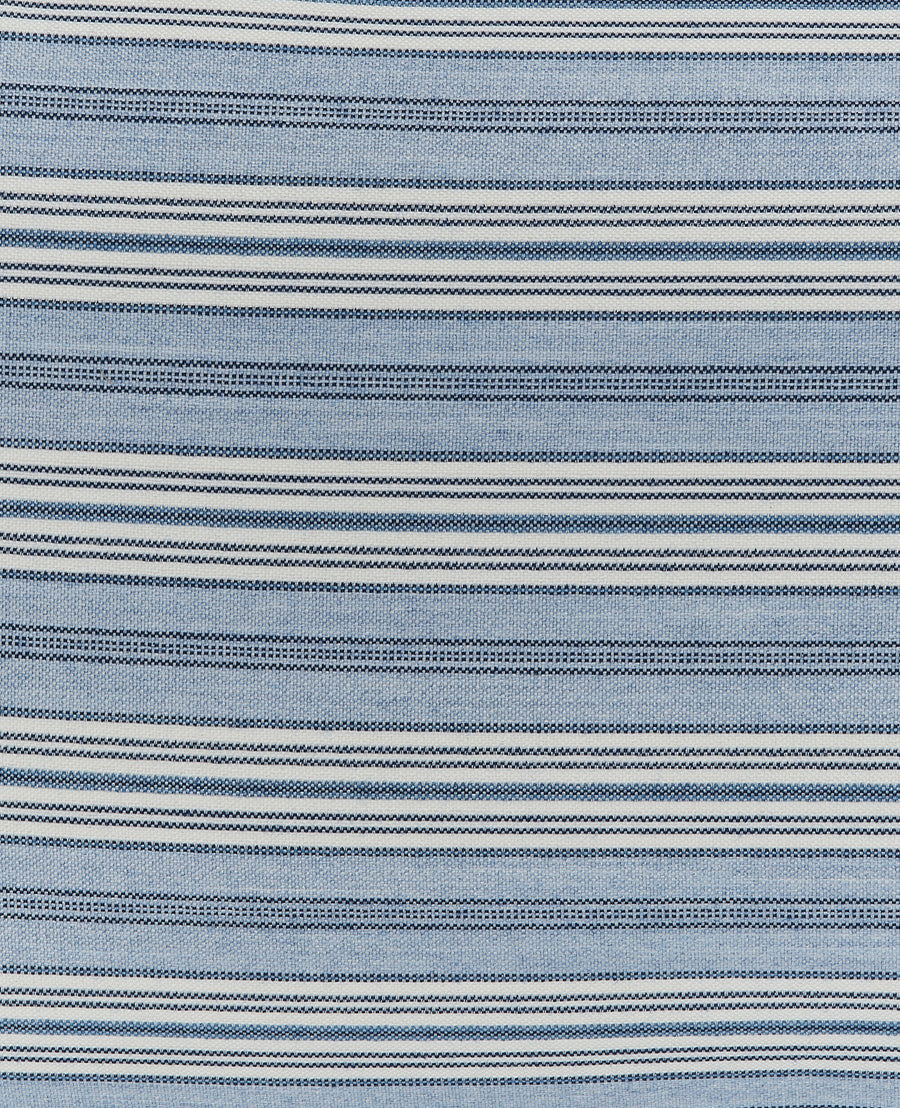 Linger Lumbar Pillow - Tidewater Stripe