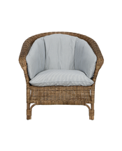 Sanctuary Lounge Chair Back Cushion - Bayside Stripe