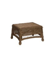 Kickback Ottoman - Bayside Stripe