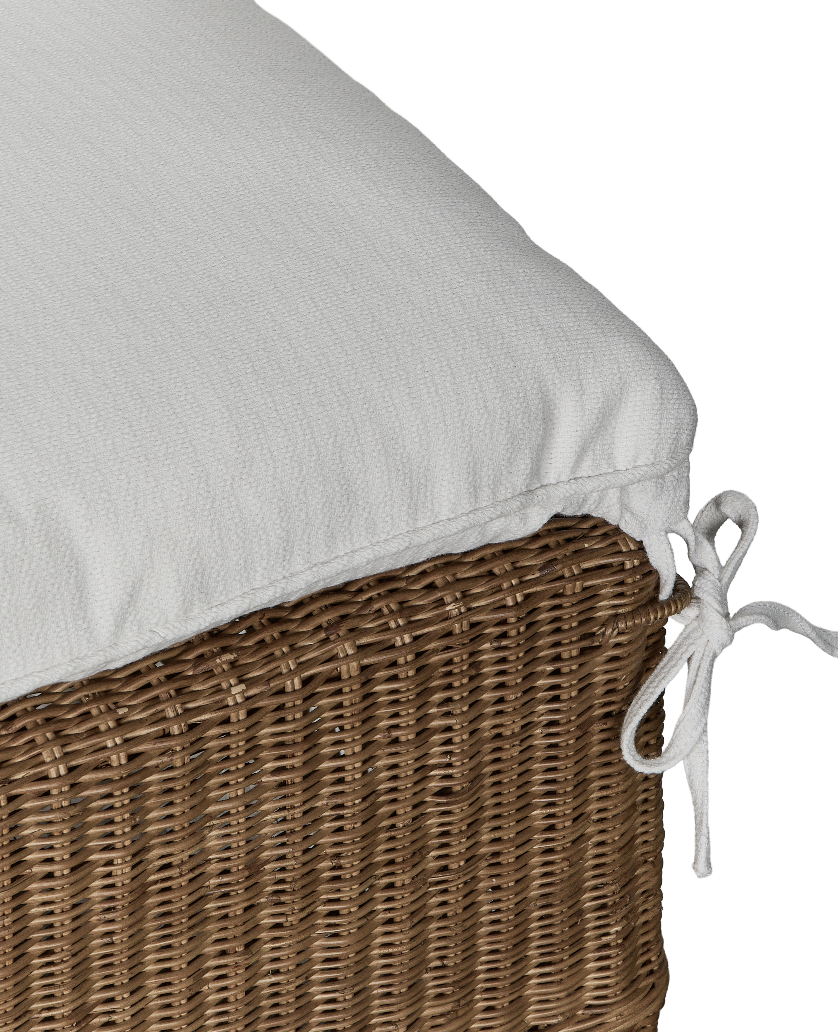 Boxwood Rattan Bench - Shell