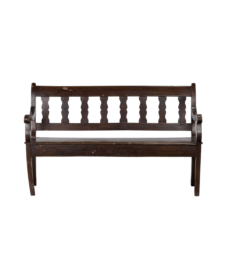 Wood Sitting Bench