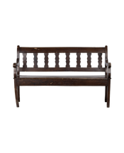 Wood Sitting Bench