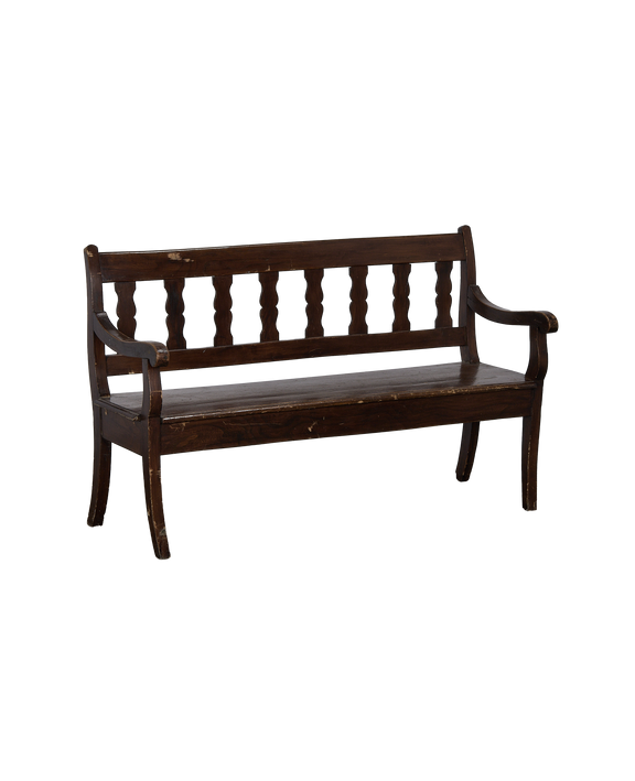 Wood Sitting Bench