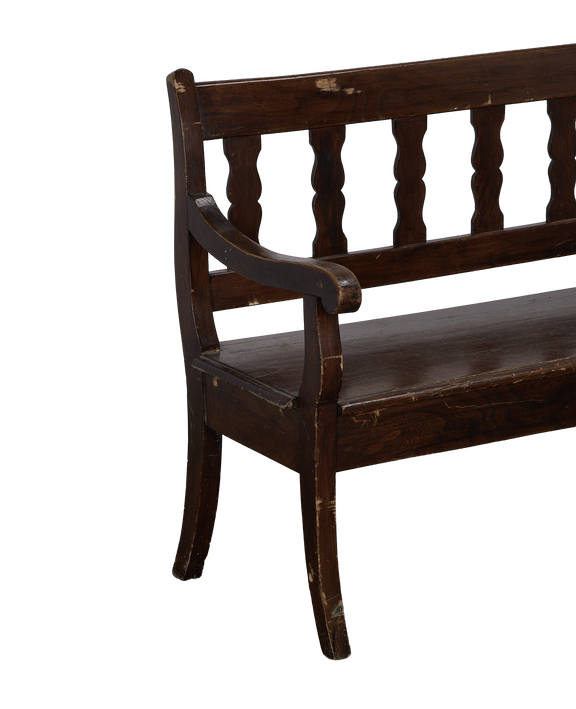 Wood Sitting Bench