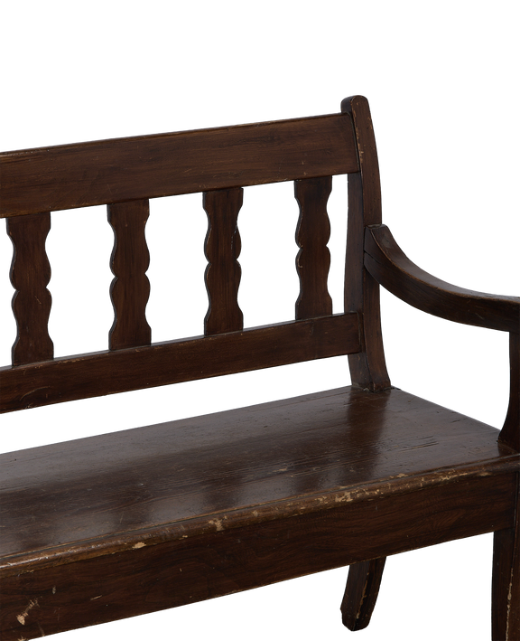 Wood Sitting Bench
