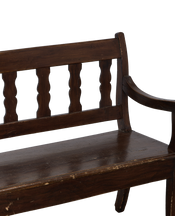 Wood Sitting Bench