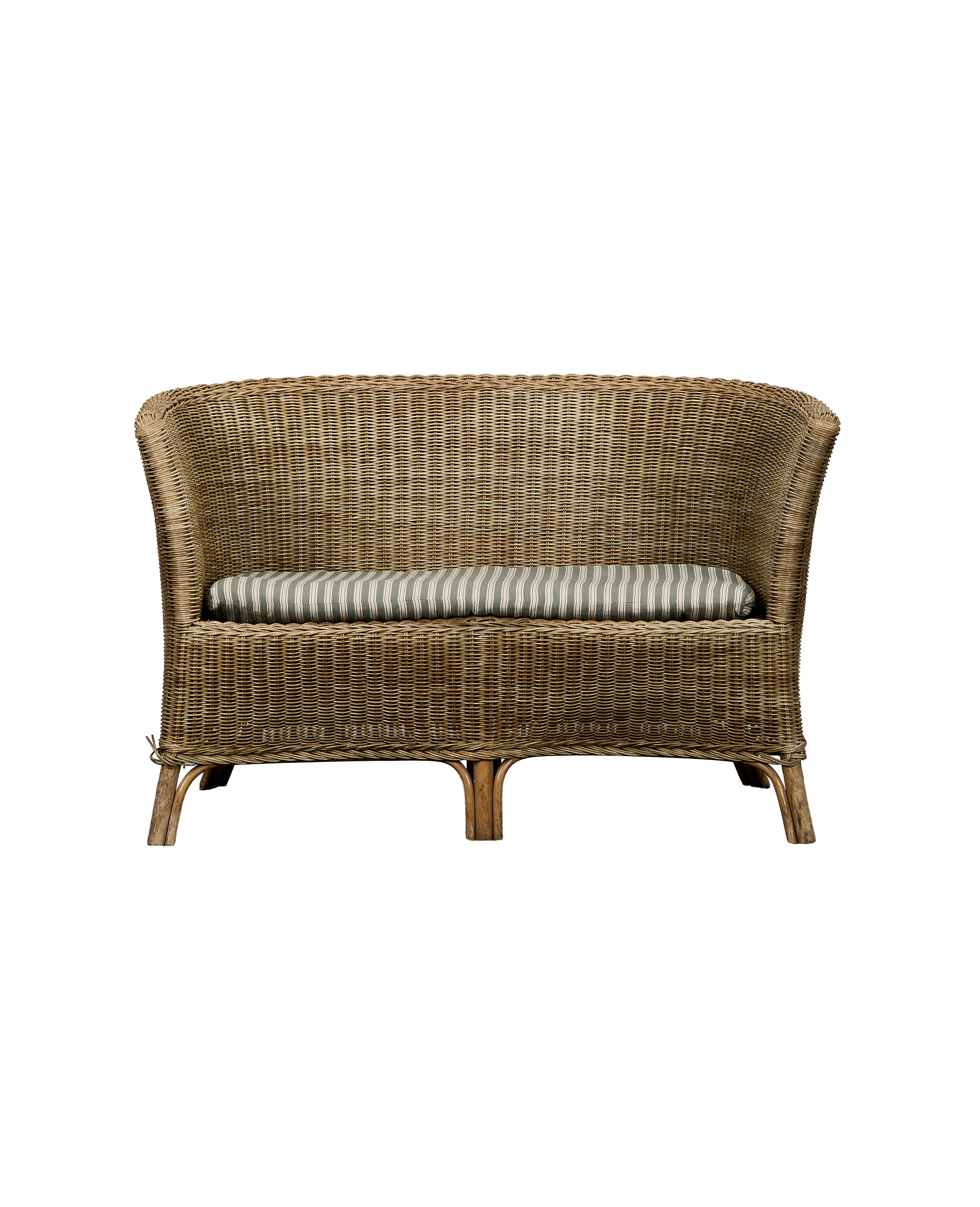 Rattan Loveseat