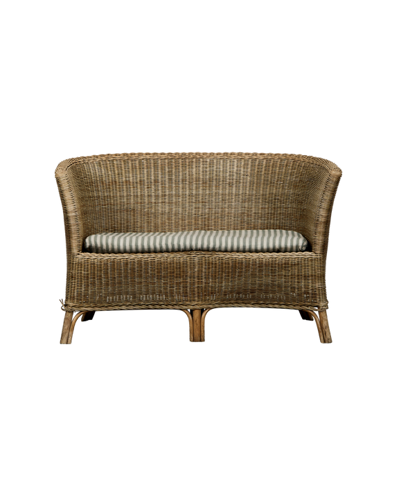 Rattan Loveseat