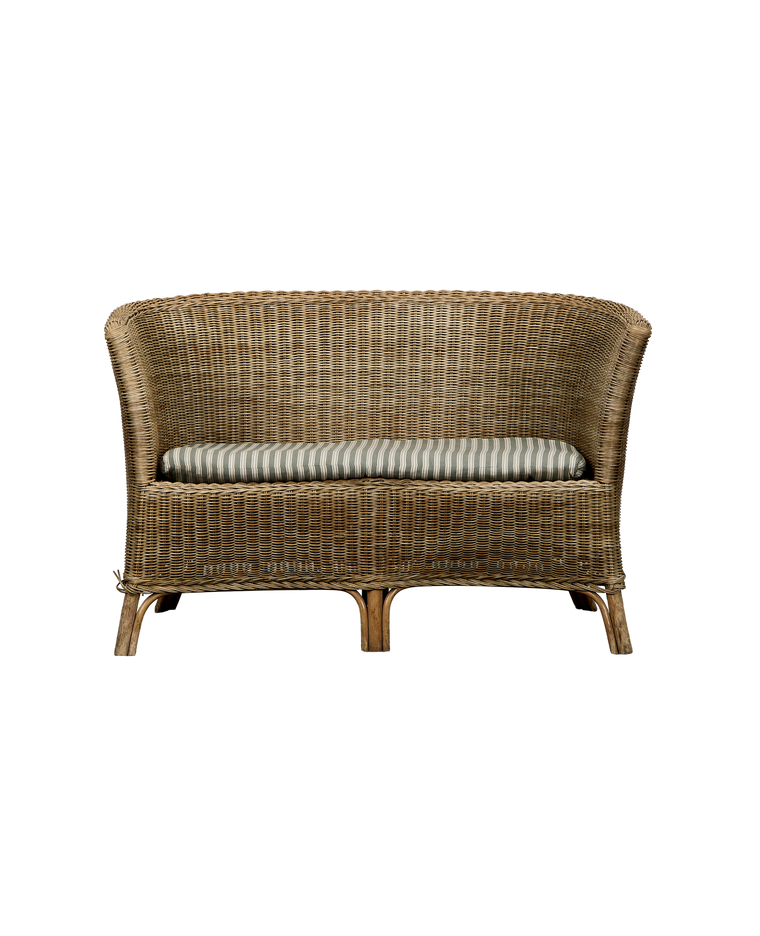 Rattan Loveseat