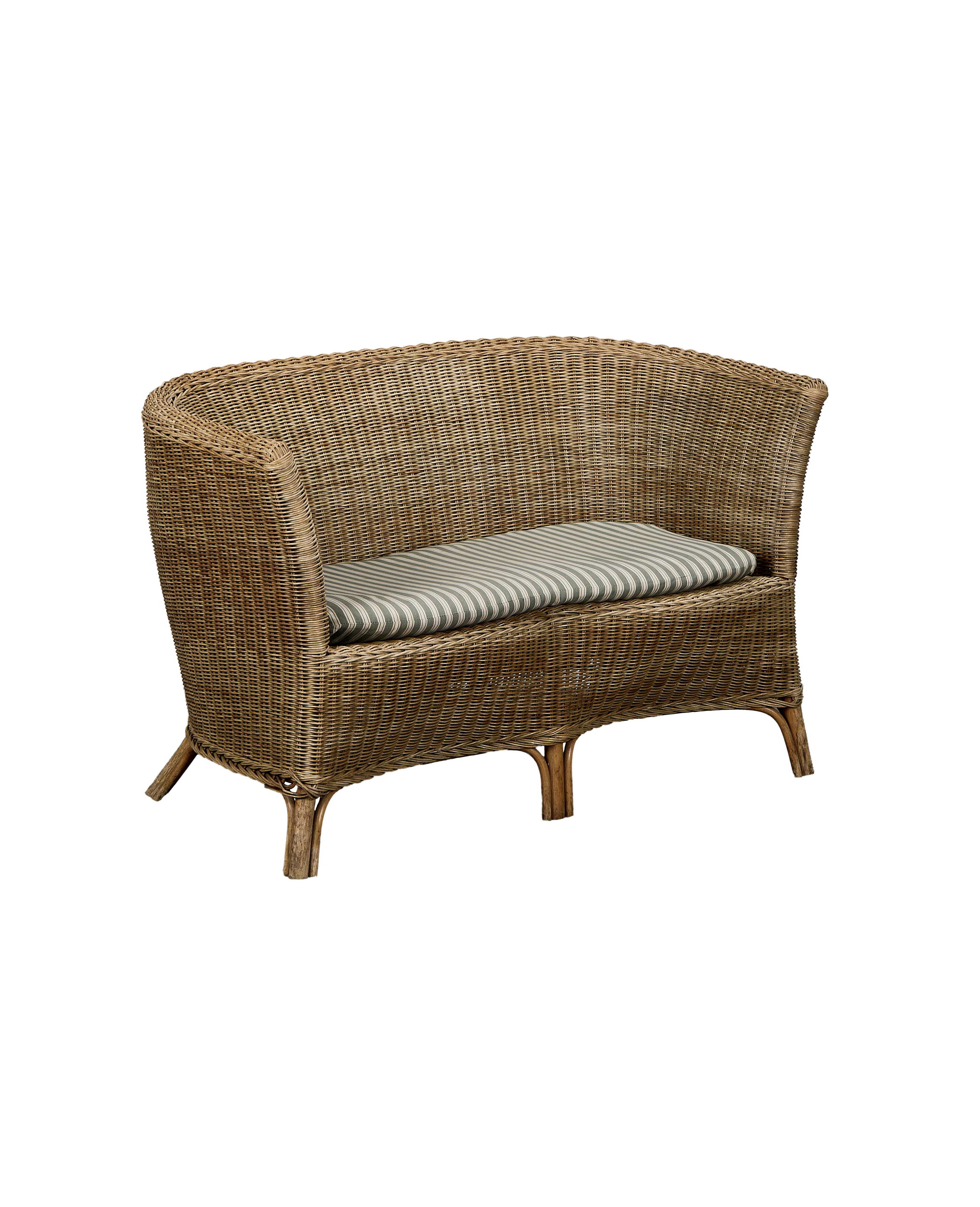 Rattan Loveseat