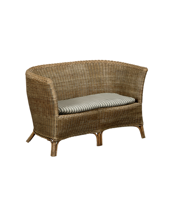 Rattan Loveseat