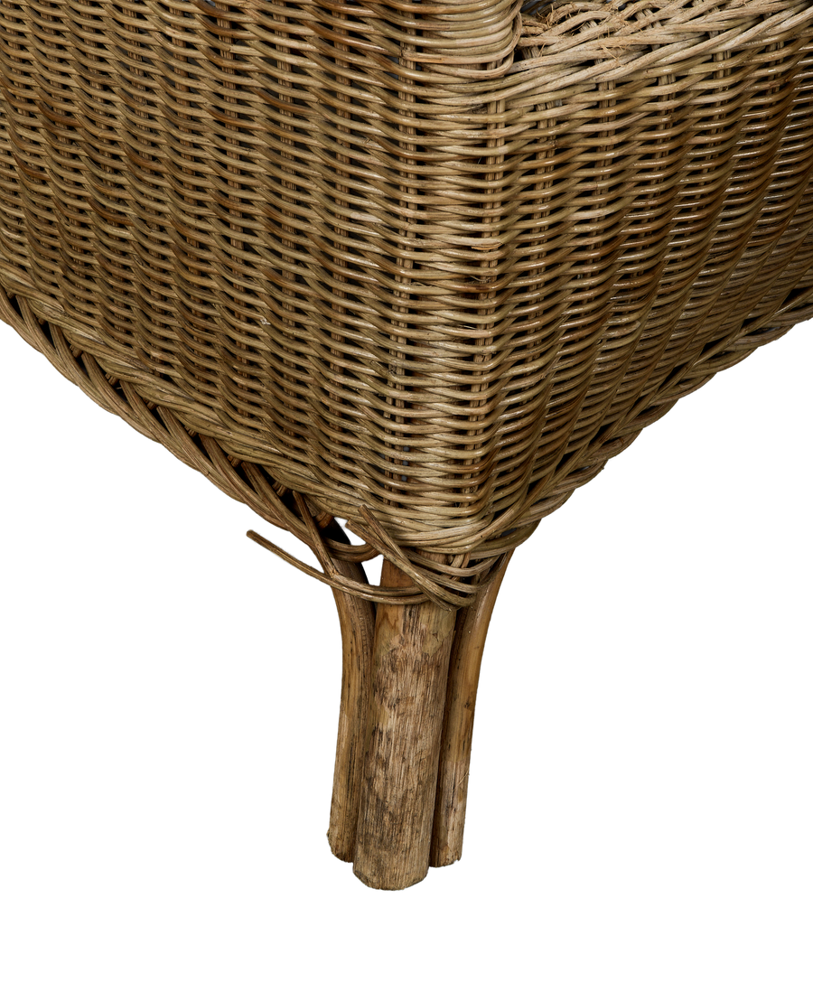 Rattan Loveseat