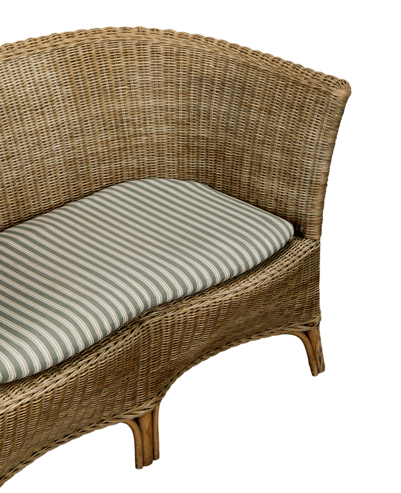 Rattan Loveseat
