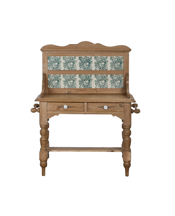 Tiled Kitchen Display Cabinet