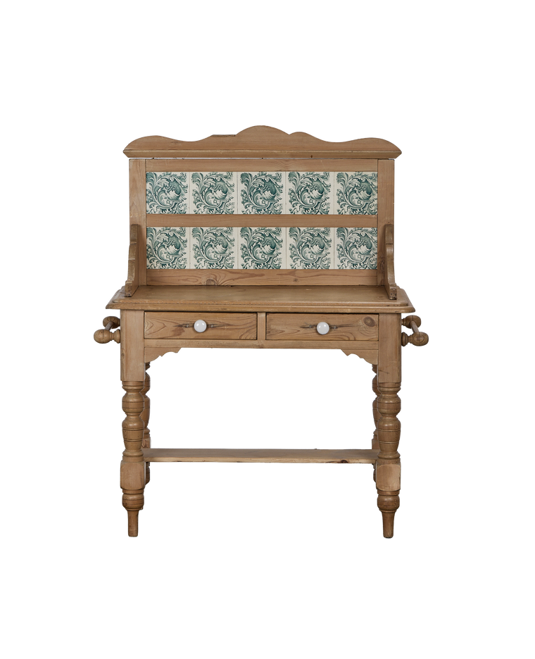 Tiled Kitchen Display Cabinet