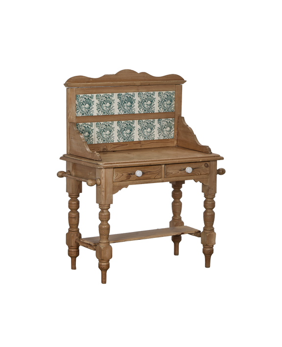 Tiled Kitchen Display Cabinet