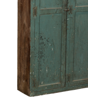 Wood Locker Cabinet - Painted