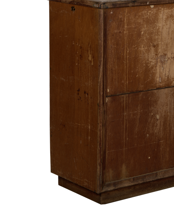 Wood Sideboard - Grain Bin
