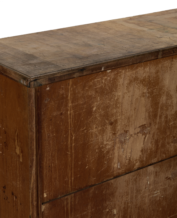Wood Sideboard - Grain Bin