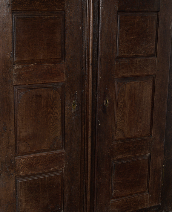 1850s Oak Cabinet