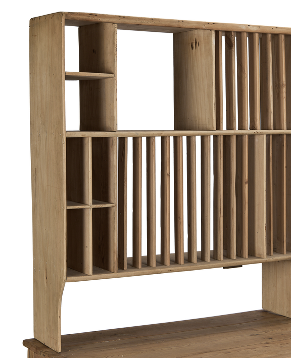 Pine Wood Postal Cabinet