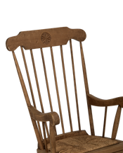 Rush Seat Rocking Chair
