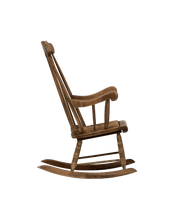 Rush Seat Rocking Chair