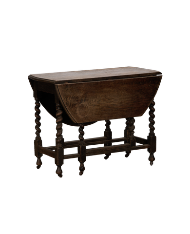 Barley Twist Gate Leg Table