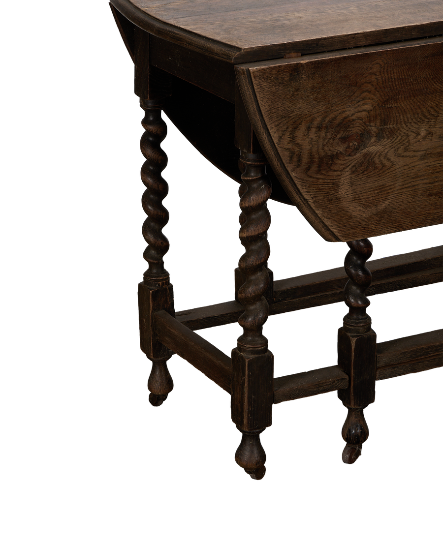 Barley Twist Gate Leg Table