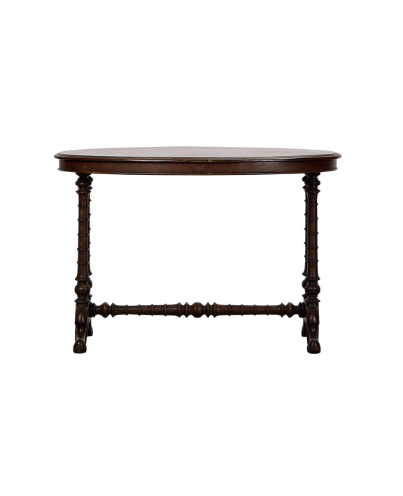Oval Entry Table