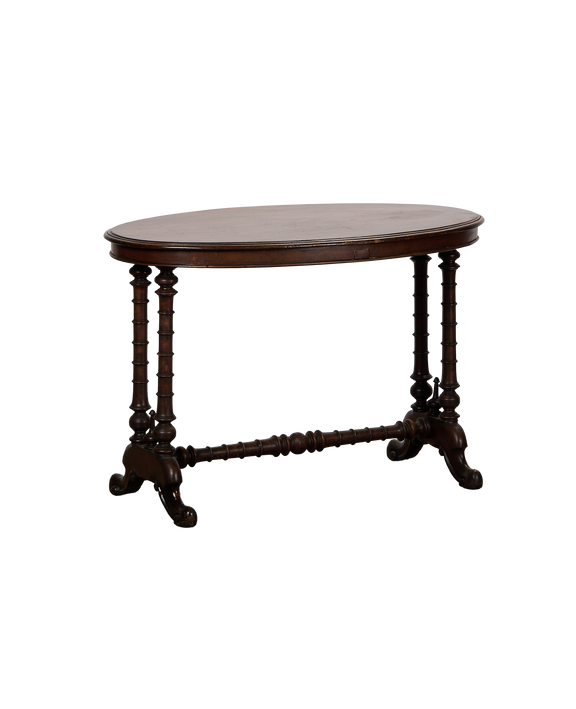 Oval Entry Table