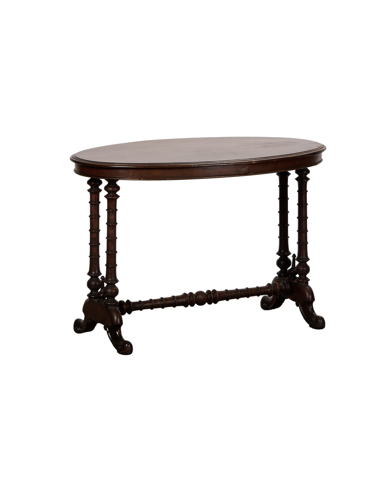 Oval Entry Table