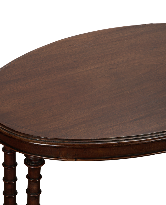 Oval Entry Table