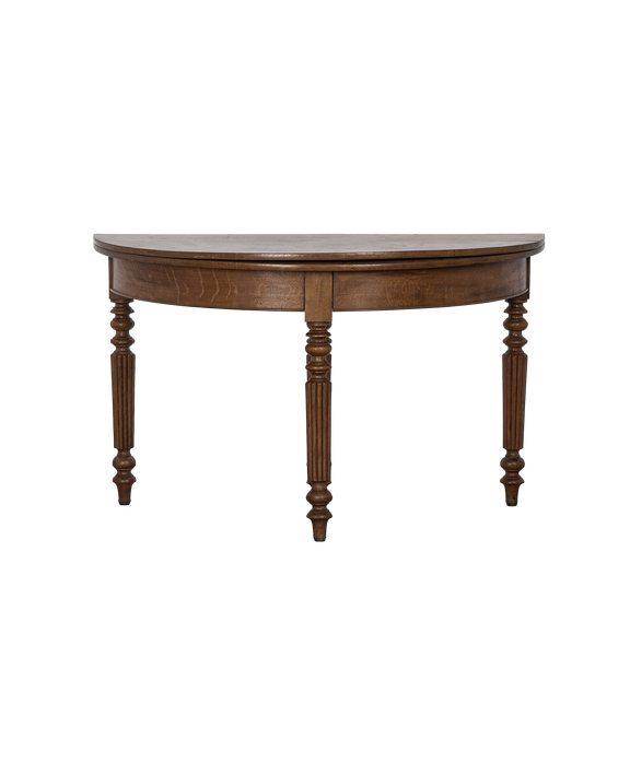 Demi Circle Folding Table